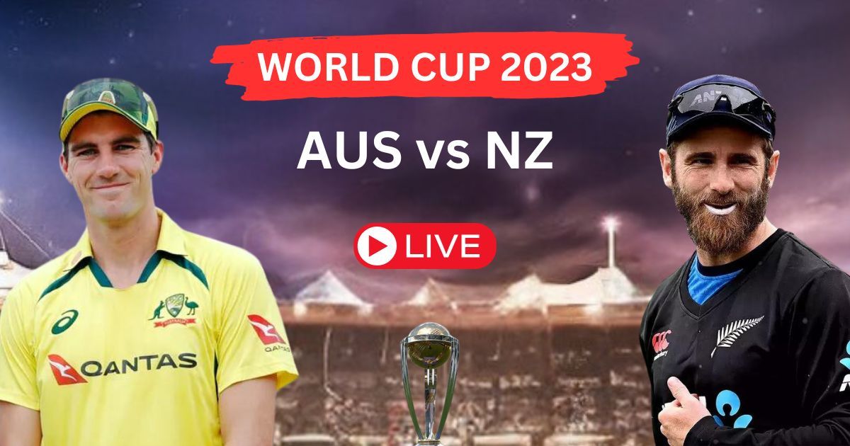 Live AUS vs NZ ICC Cricket World Cup 2023 27TH Match Crickate